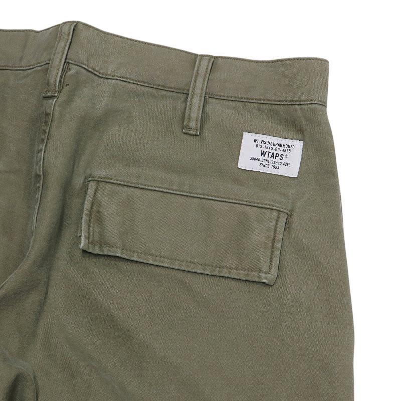 WTAPS（ダブルタップス） 18SS STOCK/TROUSERS.COTTON.SATIN 181GWDT