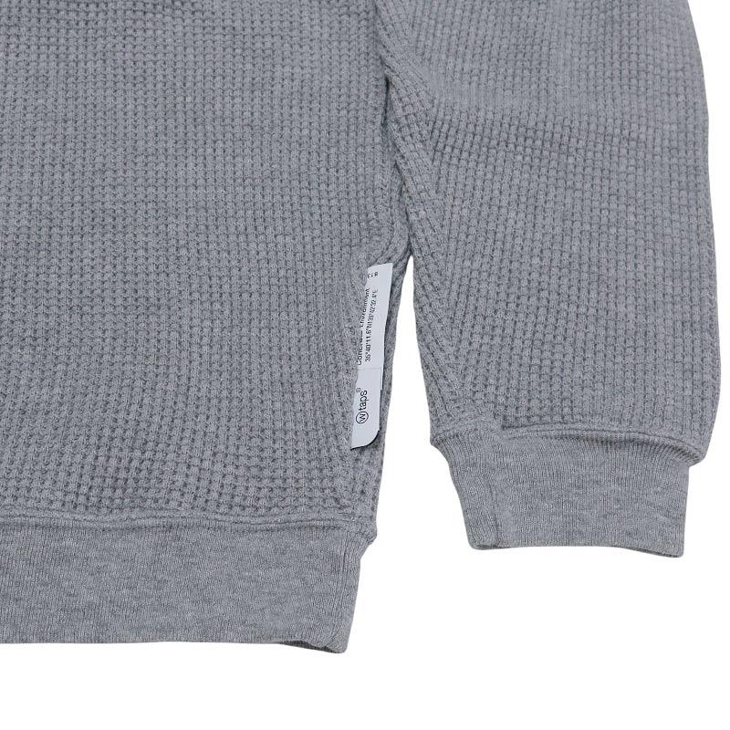 WTAPS ダブルタップス 23AW コットンワッフル グレー size 04 WTAPS ダブルタップス 23AW コットンワッフル グレー size 04 WTAPS