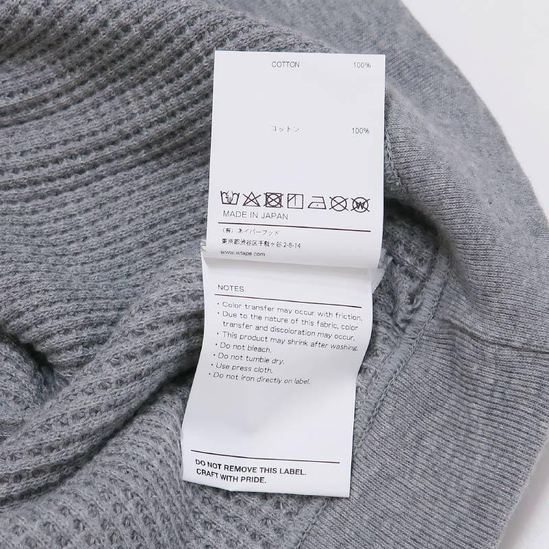 WTAPS（ダブルタップス） 24AW WAFFLE/LS/COTTON 242ATDT-CSM21