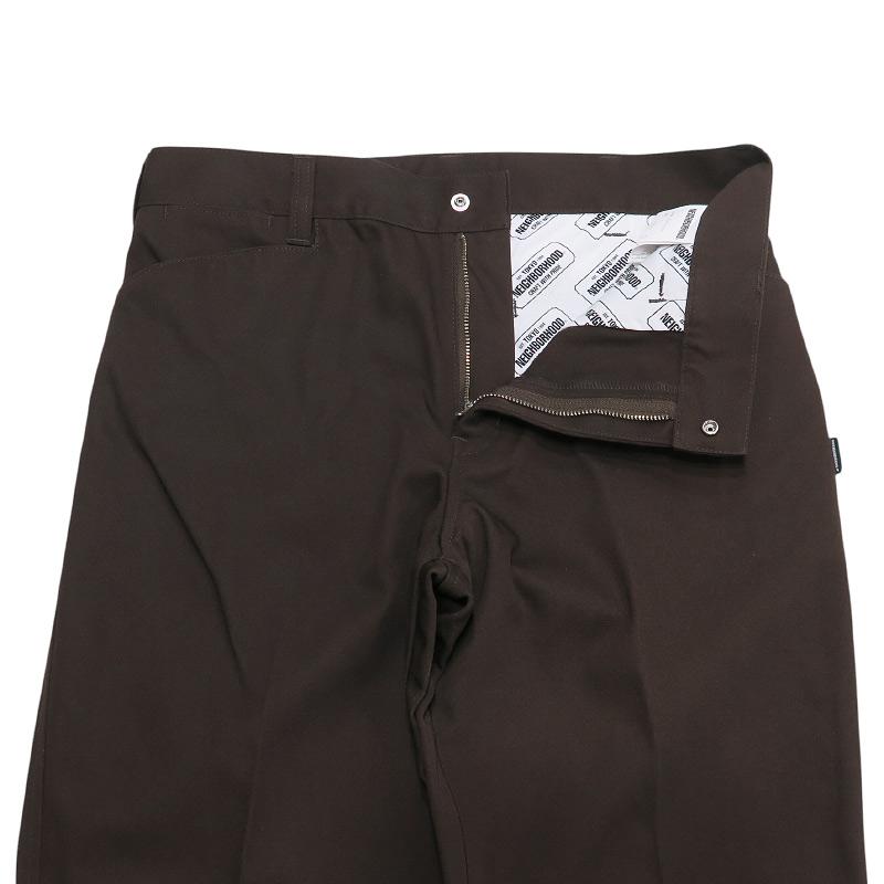 neighborhood WP SLIM ブラウン Mサイズ NEIGHBORHOOD（ネイバーフッド） 25SS WP SLIM PANTS 251SPNH-PTM02