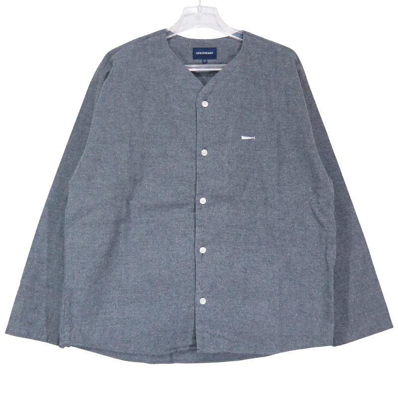 DESCENDANT ディセンダント 24AW CCN COTTON CARDIGAN 242CPDS-SHM03 