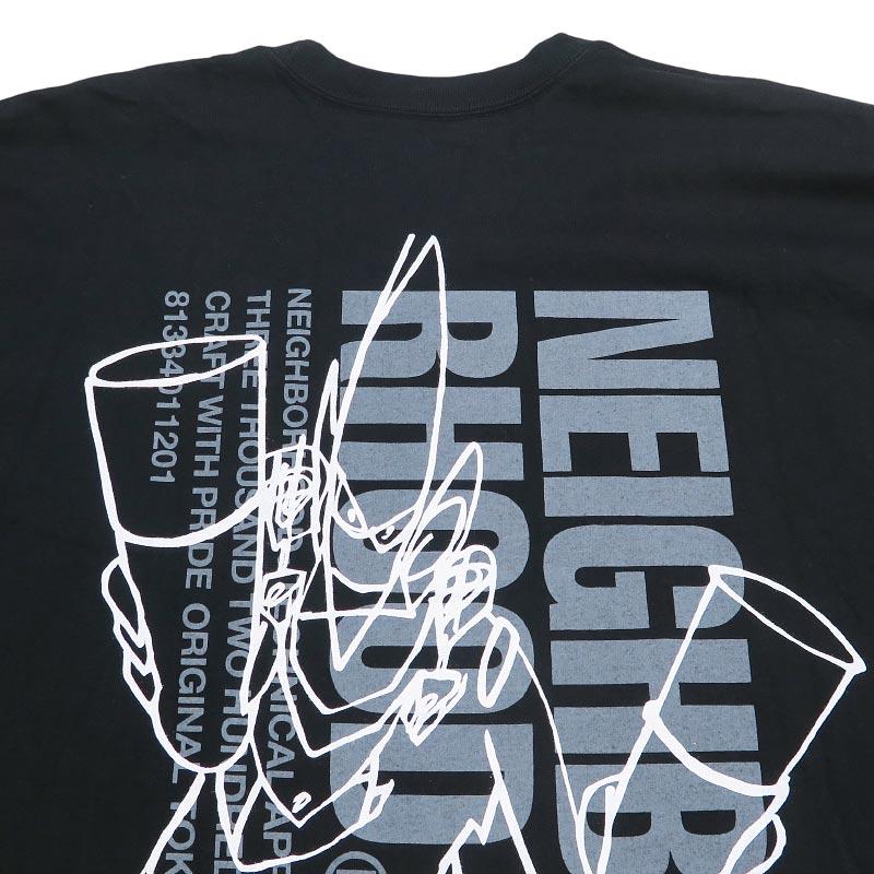 ネイバーフッド フューチュラ SPRAY FL-007 ロンTシャツ NEIGHBORHOOD（ネイバーフッド） x Futura Laboratories フューチュラ
