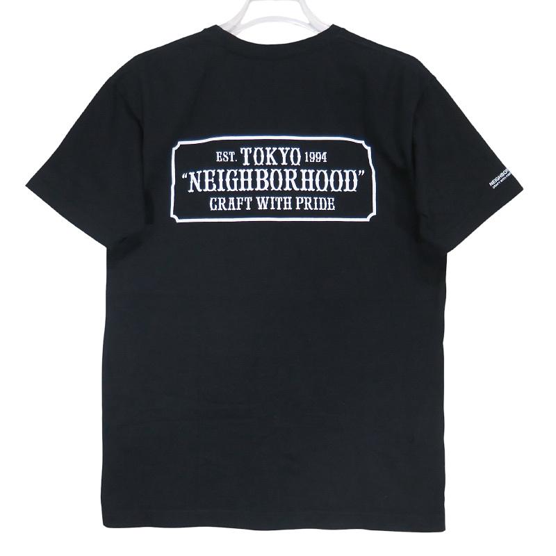 NEIGHBORHOOD（ネイバーフッド） 20SS BAR&SHIELD/C-TEE.SS 201PCNH