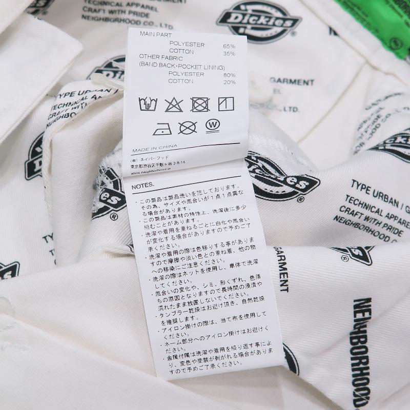 NEIGHBORHOOD（ネイバーフッド） x DICKIES ディッキーズ 24AW