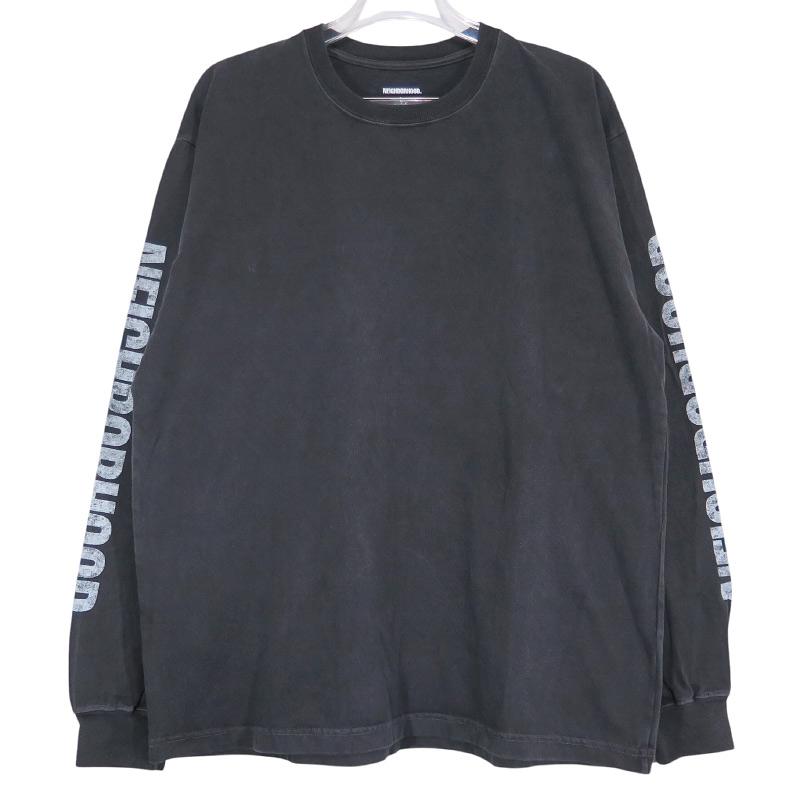 希少 美品 26SS NEIGHBORHOOD LS-3 サイズXL 黒 NEIGHBORHOOD（ネイバーフッド） 26SS NH.TEE LS-3 261PCNH-LT03