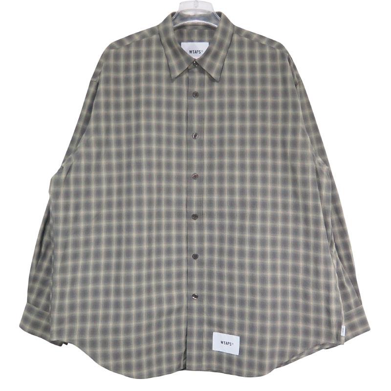 WTAPS（ダブルタップス） 26SS TXT 01/LS/POLY.BROADCLOTH.TEXTILE.OF