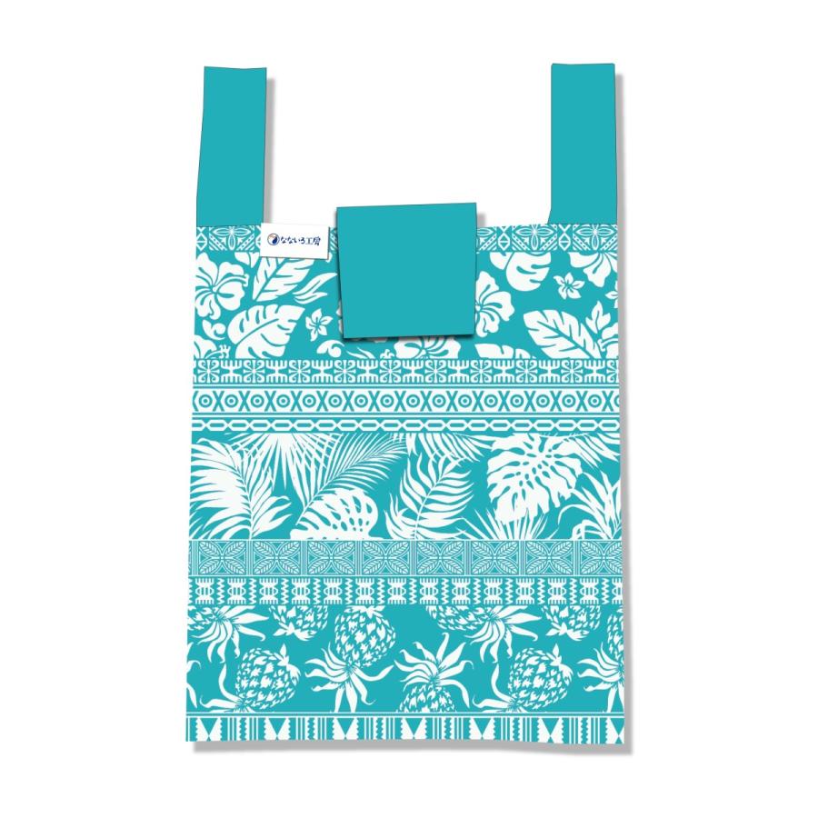 エコバッグ レジ袋 ハワイアン ハワイ オシャレ レトロ 日本製