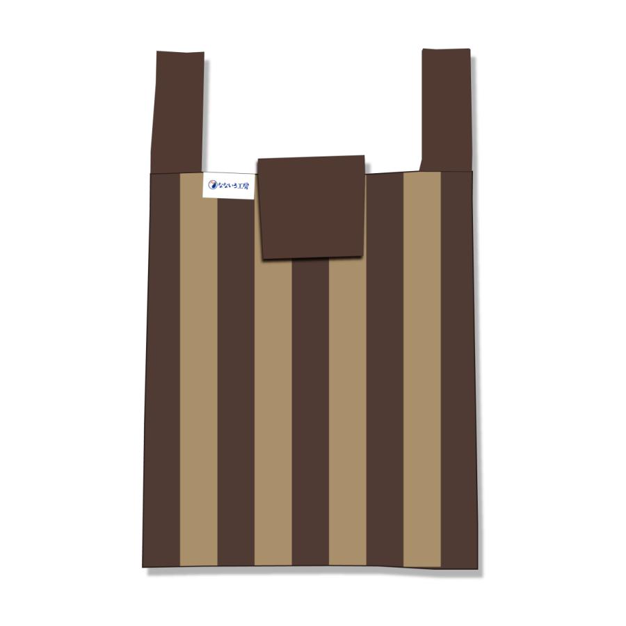 エコバッグ　コンビニサイズ　Lサイズ　オーダー専用　シャツ　チェック　ストライプ エコバッグ コンビニサイズ Lサイズ オーダー専用 シャツ