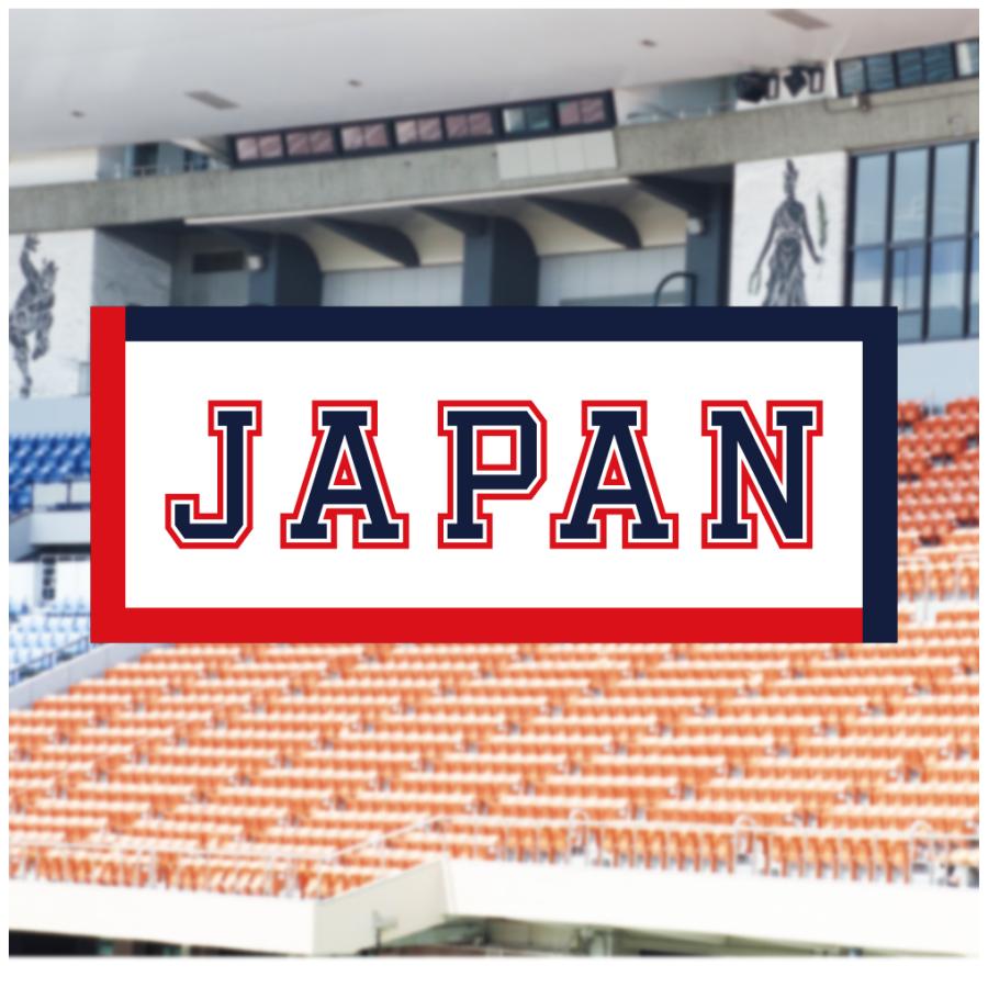 垂れ幕 JAPAN 応援 がんばれ日本 横断幕 ターポリン ビニール 丈夫