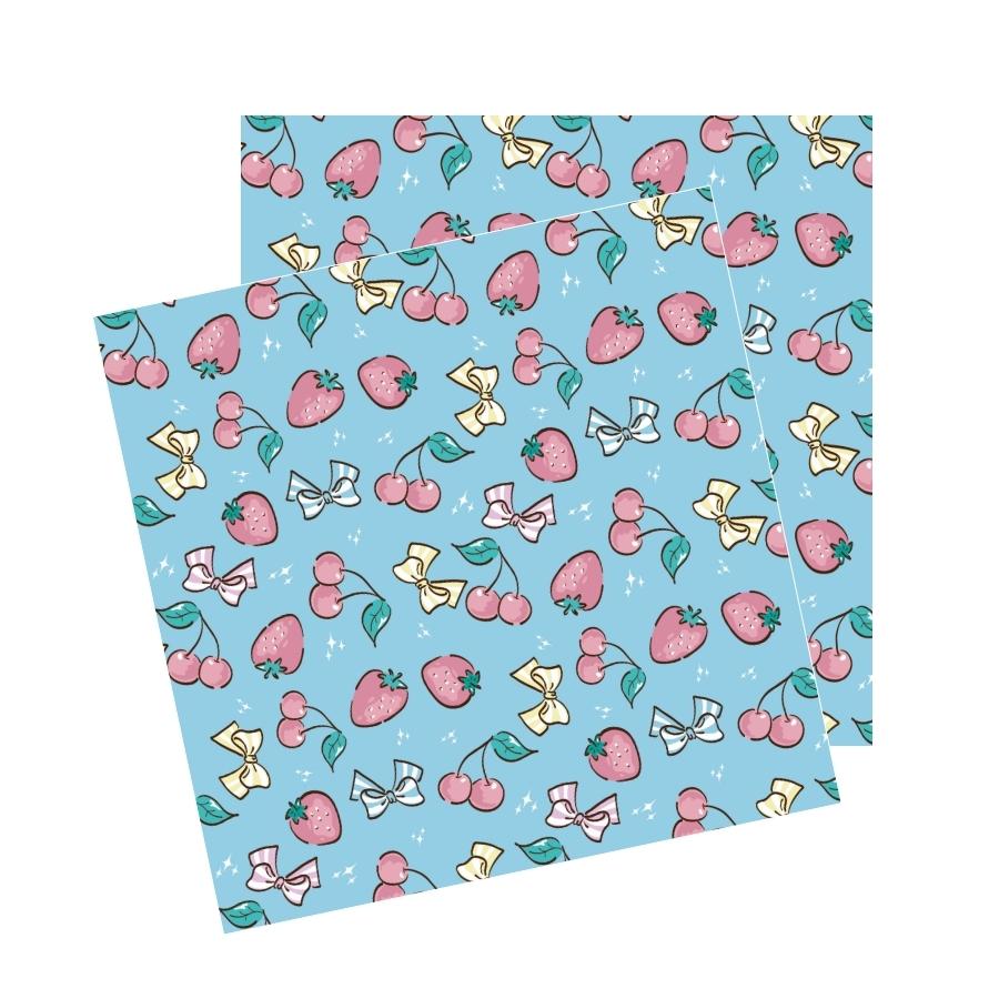 ランチョンマット(40cm×40cm) 2枚セット ビニール素材 撥水