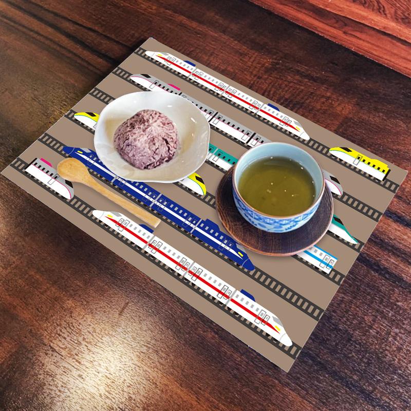 太郎様　確認用　新幹線　はたらく車　ランチョンマット　25×35 名入れ 楽天市場】コットンランチョンマット 長方形35×25 正方形40×40