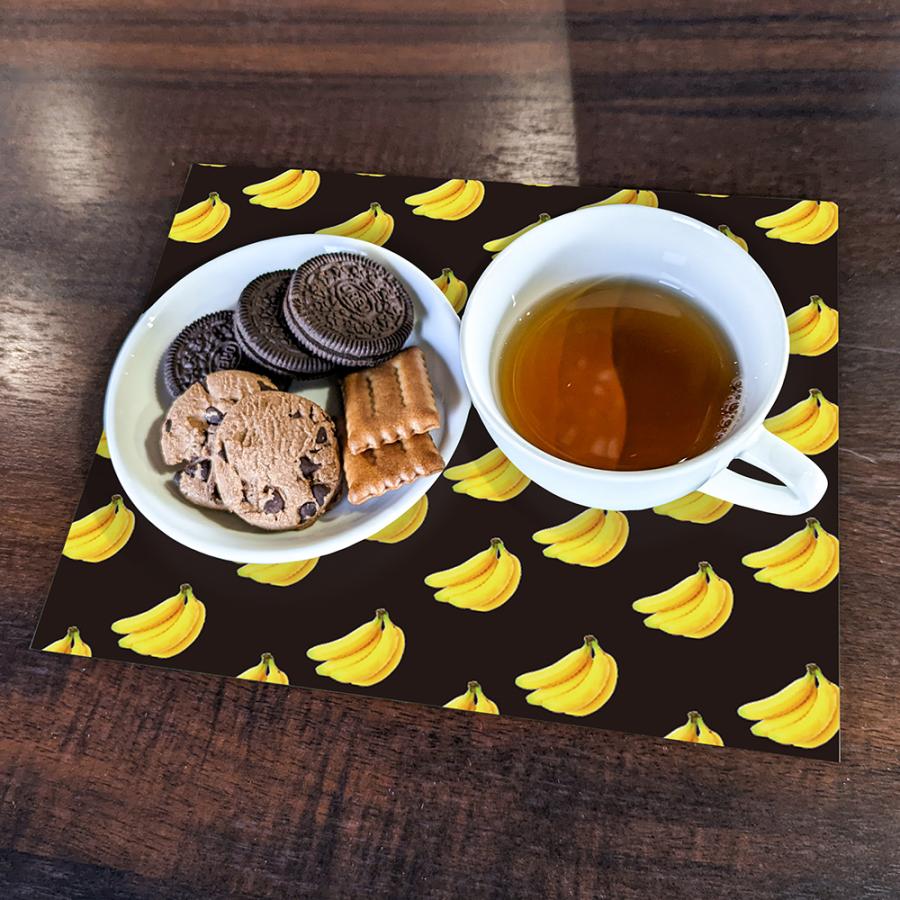 ランチョンマット(25cm×20cm) 2枚セット 布 洗濯可能 ポリエステル素材