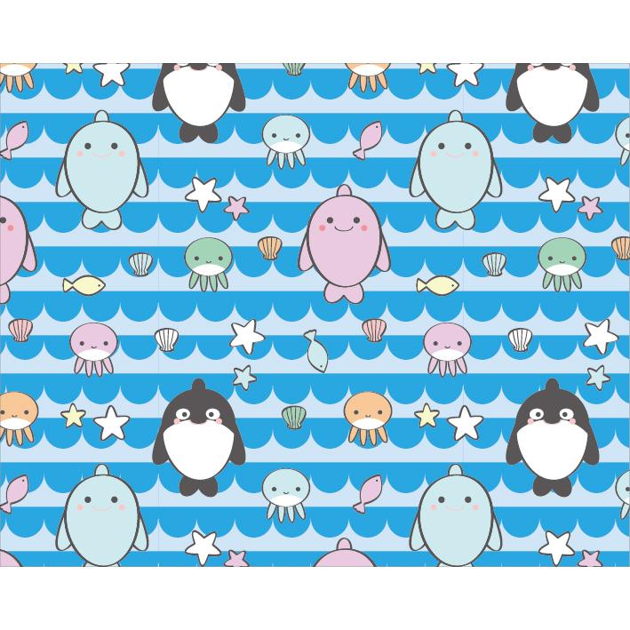 ランチョンマット(25cm×20cm) 2枚セット 布 洗濯可能 ポリエステル素材