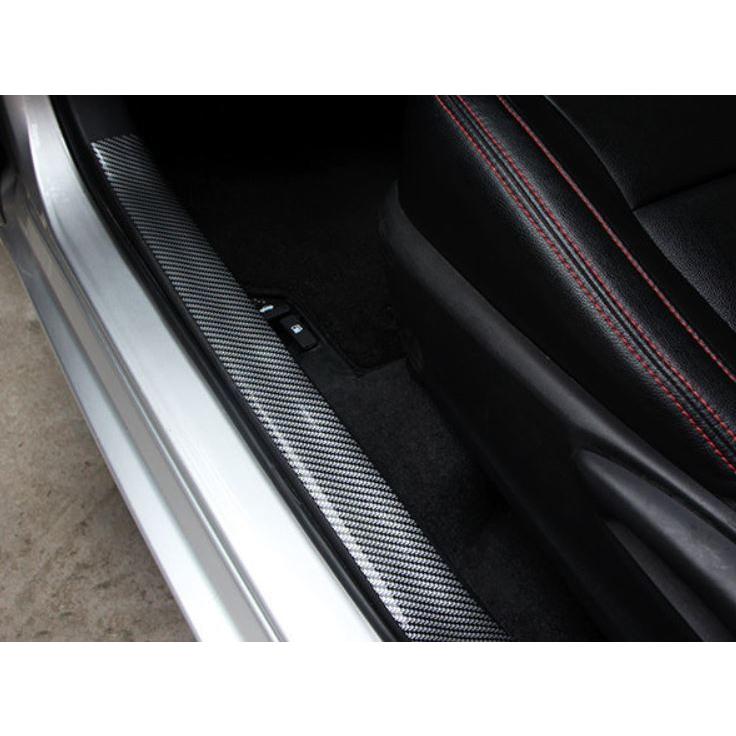 車 ドアガード スカッフプレート ステップガード サイド ステップ ドアモール カーボン 傷防止 キズ防止 2217 ナナイロストア 通販 Yahoo ショッピング