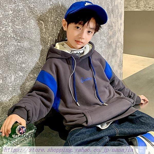 メンズ ビッグシルエットプルオーバー男の子 かっこいい 小学生 中学生 男子 春 グレー 灰色 おしゃれ ゆったり ブラック 冬 黒 秋 Nan1d なな子 通販 Yahoo ショッピング