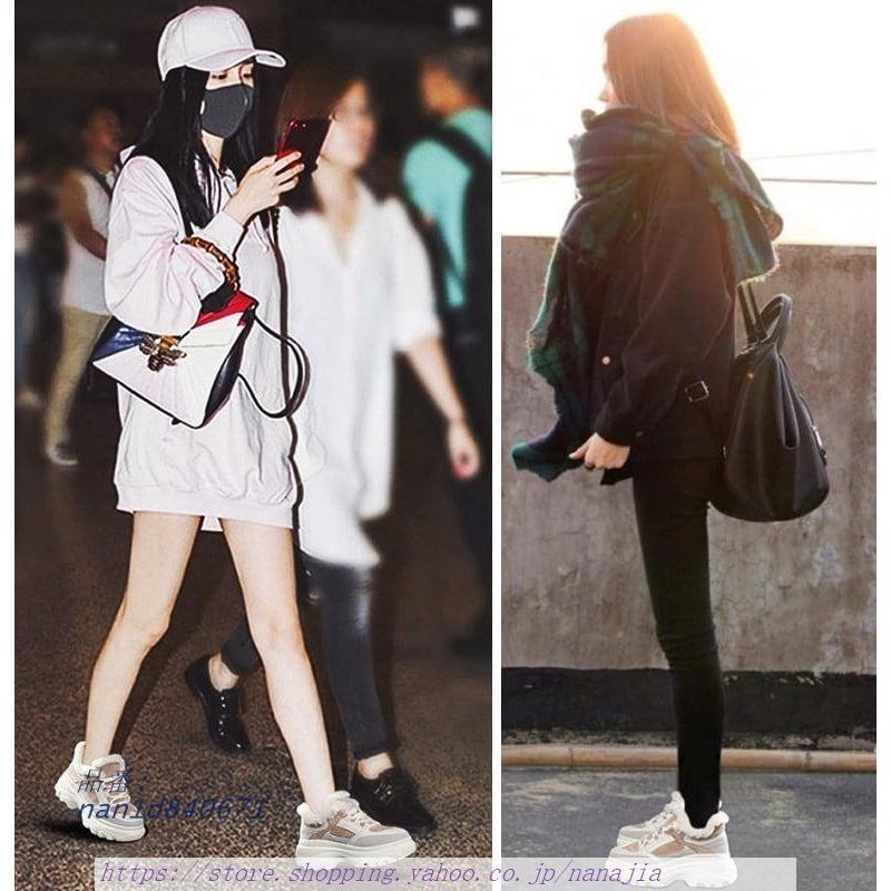 靴 カジュアル レディース 冬 21 冬物 スニーカー 代 フェイクファー ふわふわ おしゃれ スポーティー 大人 プラットフォーム 韓国 スエード 新作 30代 Nan1d なな子 通販 Yahoo ショッピング