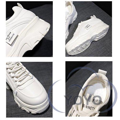 厚底スニーカー レディース シューズ ダット カジュアル 白 ベージュ 靴 シンプル スニーカー 履きやすい Ww647mwdps レディースファッション Rokapanama Com