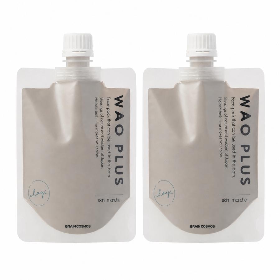 WAOPLUS ワオプラス パック 塗るパック 洗い流すパック 顔パック 毛穴 塗るタイプの顔パック