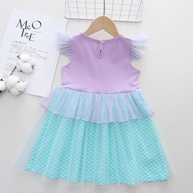 ラプンツェル 子供 ドレス ワンピース エルサ アリエル 人魚姫 ベル