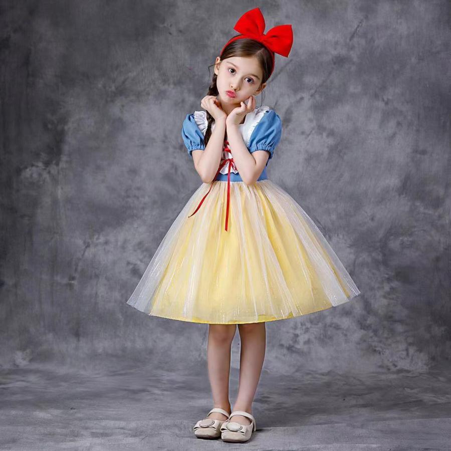白雪姫ドレス 120cm コスプレ お姫様 - フォーマル・ドレス・スーツ
