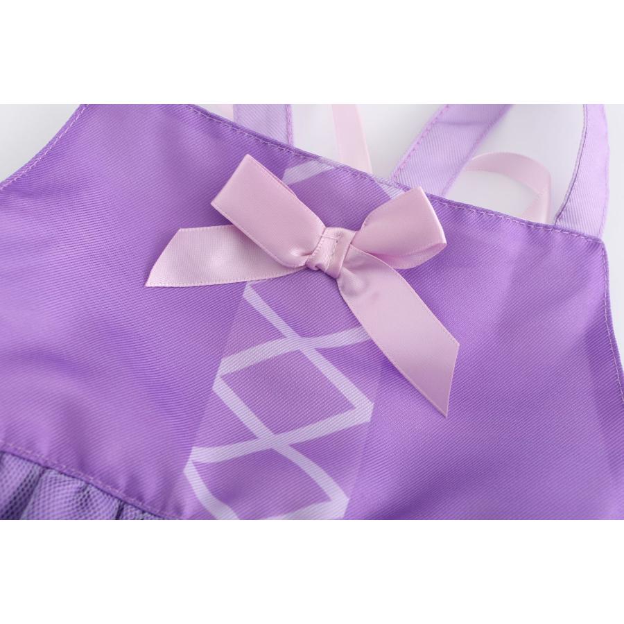 子供 エルサ ドレス アナ雪 ベル アリエル ラプンツェル エプロン