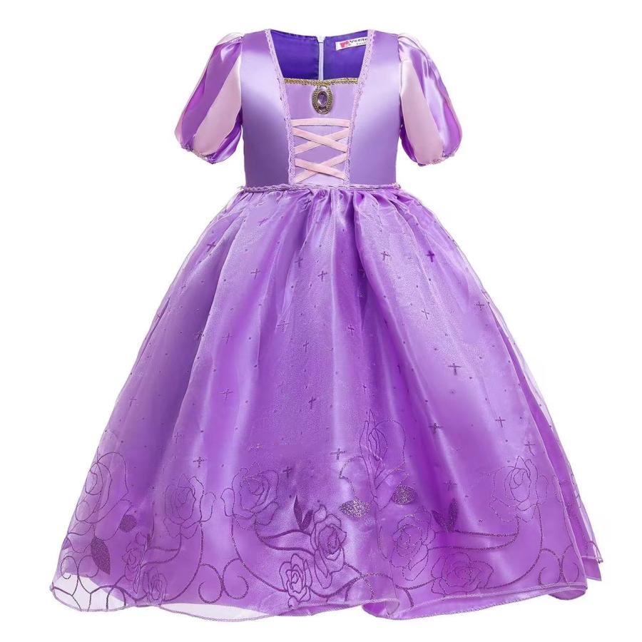 キッズ ラプンツェル風 ワンピース コスプレ オーロラ風 プリンセス ドレス 発表会子供服 コスチューム 誕生日 仮装 子供服 衣装 ディズニーランド Y9999 ショップナナコ 通販 Yahoo ショッピング