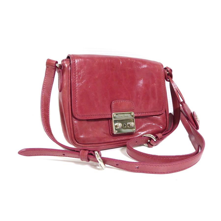 大特価 Miu Miu ミュウミュウ ショルダーバッグ ピンク レザー レディース 肩掛け 斜め掛け コンパクト オシャレ 可愛い 使いやすい 中古 上質で快適 Www Skylanceronline Com