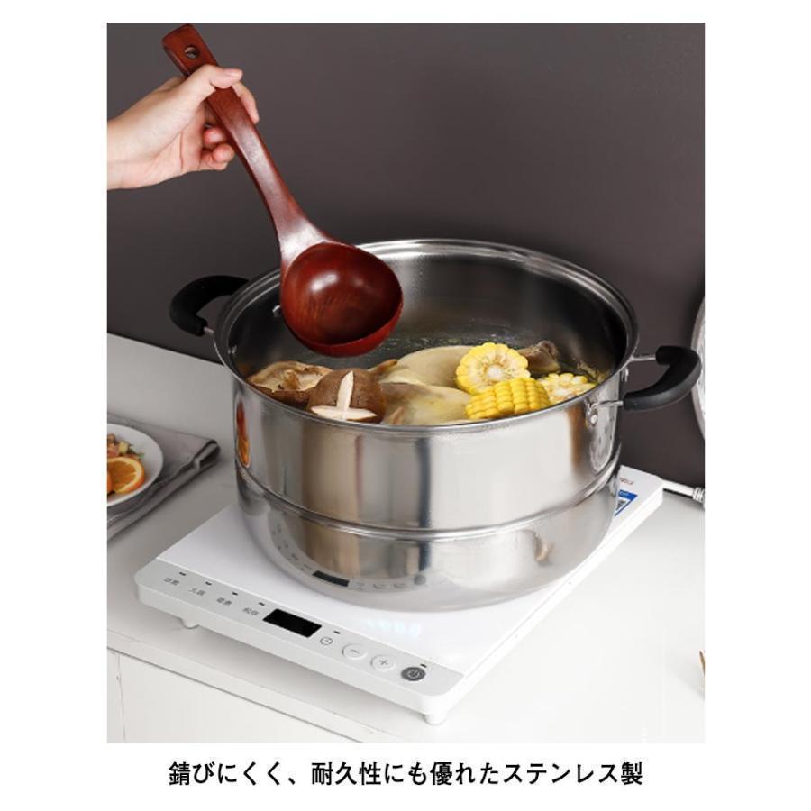 蒸し器 二段三段 26/28/30cm 大容量 ステンレス せいろ ガス火 蒸し器 二段三段 26/28/30cm 大容量 ステンレス せいろ ガス火