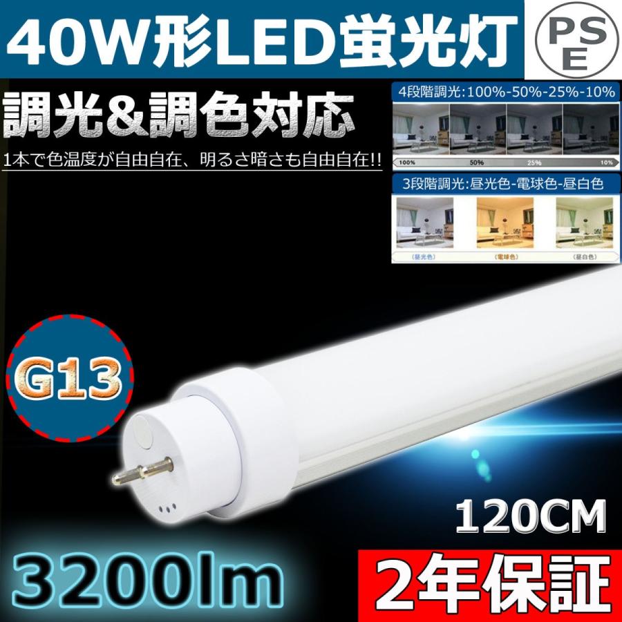40形 Led蛍光灯 壁スイッチで調光調色 簡単操作 120cm 20ｗ 3200lm G13 40型 蛍光灯 直管led蛍光灯 40wled直管蛍光灯 直管型ledランプ 蛍光灯 Ledに変えるには Ledtube Fl40 G13 20w 南波照明 通販 Yahoo ショッピング