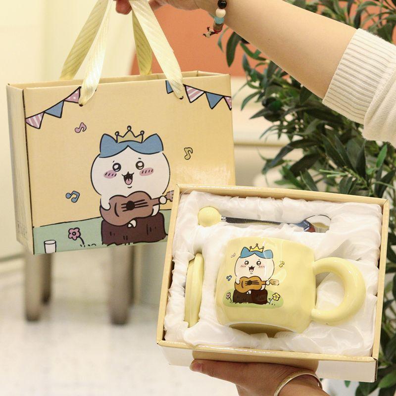 ちいかわ カップ 3点セット 蓋つき マグカップ ハチワレ うさぎ