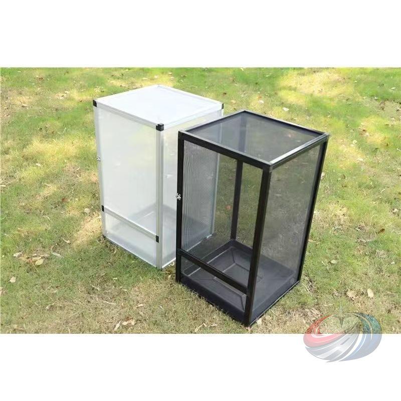 ペット ボックス 金属 樹木 ケージ 雨林 換気 カメレオン トカゲ 生息