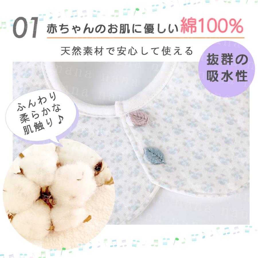 最新入荷 ❤︎送料無料❤︎360度ベビースタイ 1枚380円 <ねずみさん>