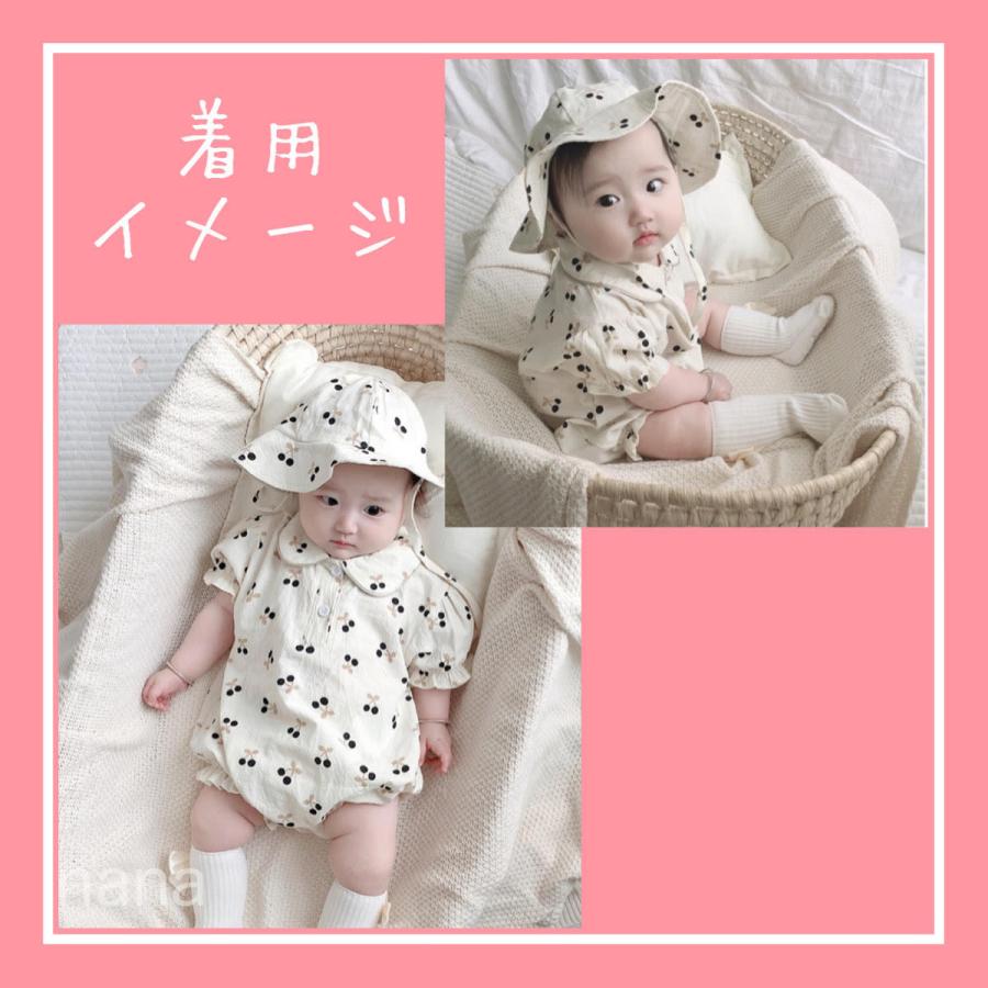 ベビー服 子ども服 ロンパース 半袖 おしゃれ かわいい 韓国 綿 女の子 ベビー キッズ 春 夏 秋 可愛い キッズ服 帽子付き 100日 お食い初め Babycloth3 Nanaヤフーショップ 通販 Yahoo ショッピング