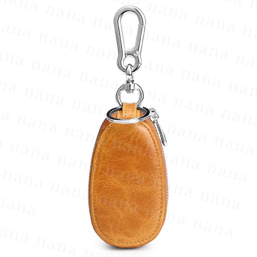 キーケース スマートキー ダブルファスナー 革 本革 レザー おしゃれ 2個収納 メンズ レディース 車 キーホルダー カラビナ Case1 Nanaヤフーショップ 通販 Yahoo ショッピング