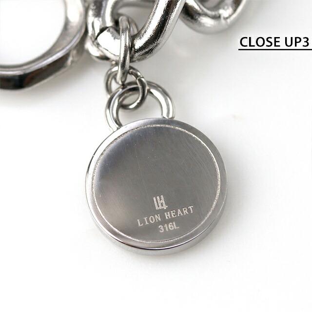 ライオンハート ブレスレット メンズ ブランド サージカルステンレス 03BR005ASL シルバー アクセサリー