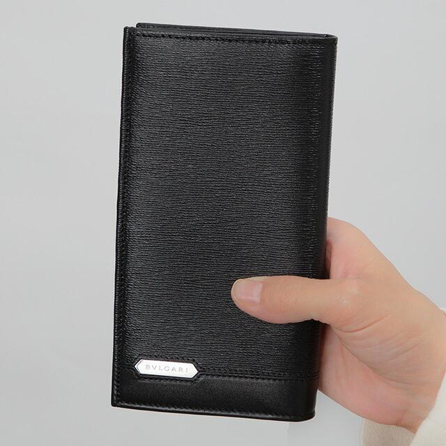 ブルガリ 長財布 メンズ ブランド BVLGARI 282852 BLK ブラックの画像
