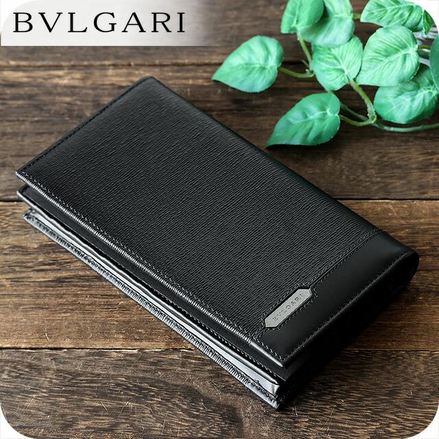 BVLGARI（ブルガリ） 長財布 メンズ ブランド レザー 284731 BLK