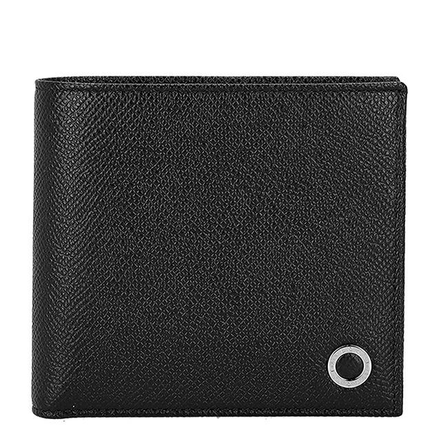 ブルガリ 二つ折り財布 二折財布 メンズ ブランド BVLGARI 288273 BLK ブラック/レッドの画像
