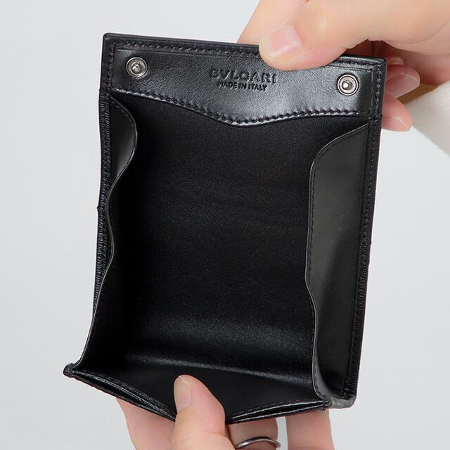 BVLGARI ブルガリ コインケース メンズ ブランド レザー 288489 BLK