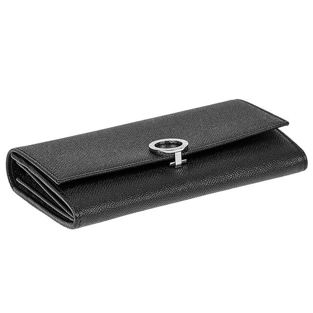 ブルガリ 長財布 メンズ レディース ブランド BVLGARI レザー 30414GRAIN BLK ブラックの画像