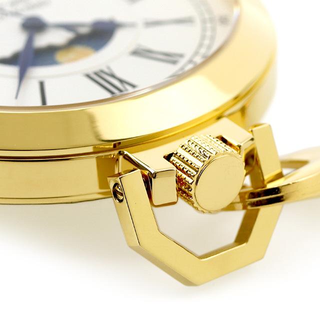 アエロウォッチ クオーツ 懐中時計 AEROWATCH 44829 JA01 アナログ ホワイト 白 スイス製の画像