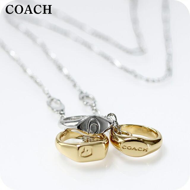 COACH（コーチ） ネックレス レディース ブランド ペンダント リング 3