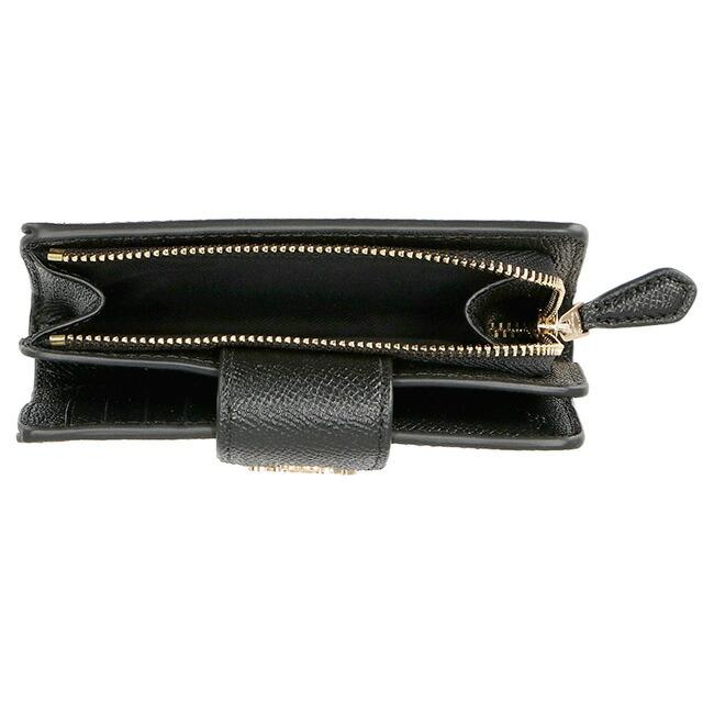 COACH（コーチ） 二つ折り財布 レディース ブランド レザー 6390 IMBLK