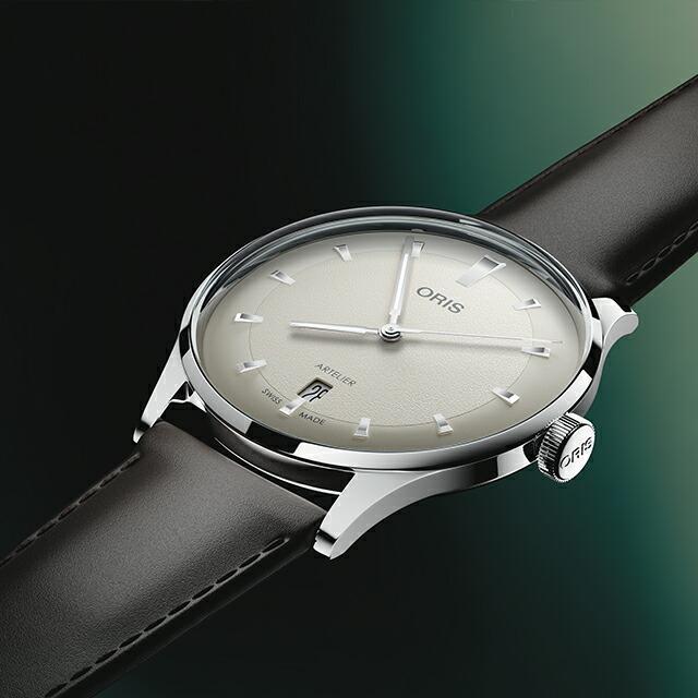 ARTELIER オリス アートリエ デイト 38mm 自動巻き 腕時計 ブランド