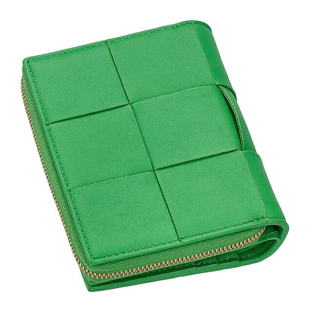 【新品】 BOTTEGA VENETA 財布 レディース 750253-V3UO1 3722 BOTTEGA VENETA（ボッテガ・ヴェネタ） 二つ折り財布 二折財布