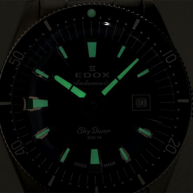 EDOX（エドックス） スカイダイバー デイト オートマティック 自動巻き 