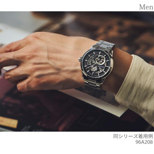 BULOVA（ブローバ） クラシック 自動巻き 腕時計 ブランド メンズ 