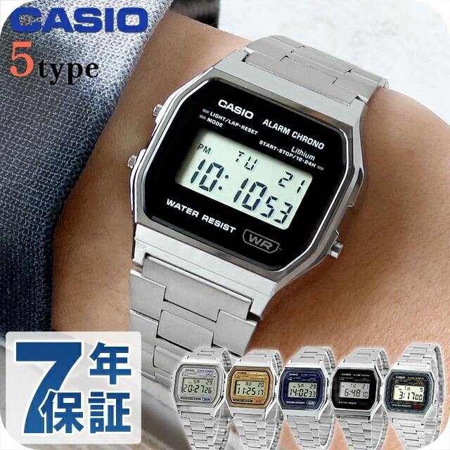 ナ*ス様 【新品・未使用】 CASIO カシオ 希少なチープカシオ デジタル ク スタンダード（CASIO） カシオ チープカシオ CASIO クォーツ A158 ユニ