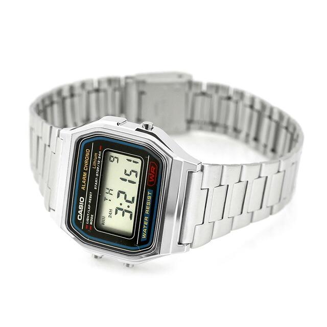 CASIO（カシオ） チープカシオ スタンダード クォーツ 電池式 A158WA-1