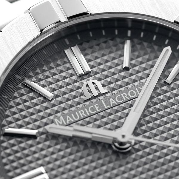 毎日さらに+10倍 モーリスラクロア アイコン オートマティック スイス製 自動巻き 機械式 メンズ 腕時計 ブランド AI6008-SS000-230-2 グレー｜nanaple-ya｜06